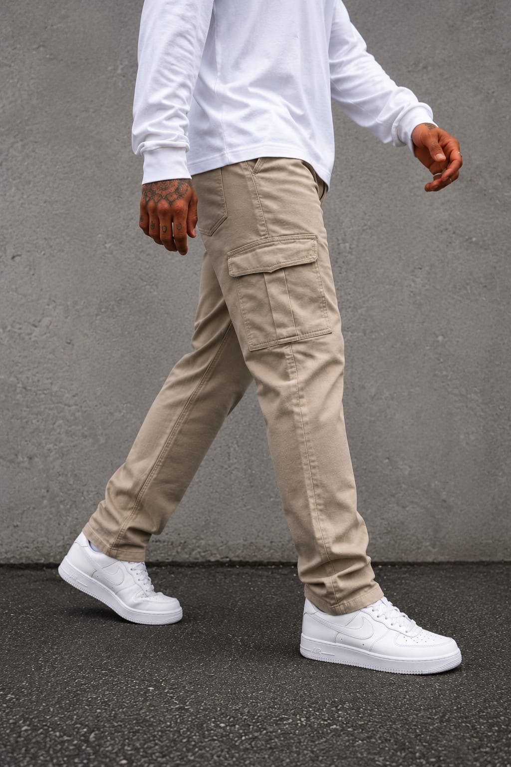Jean Cargo Solid Colors