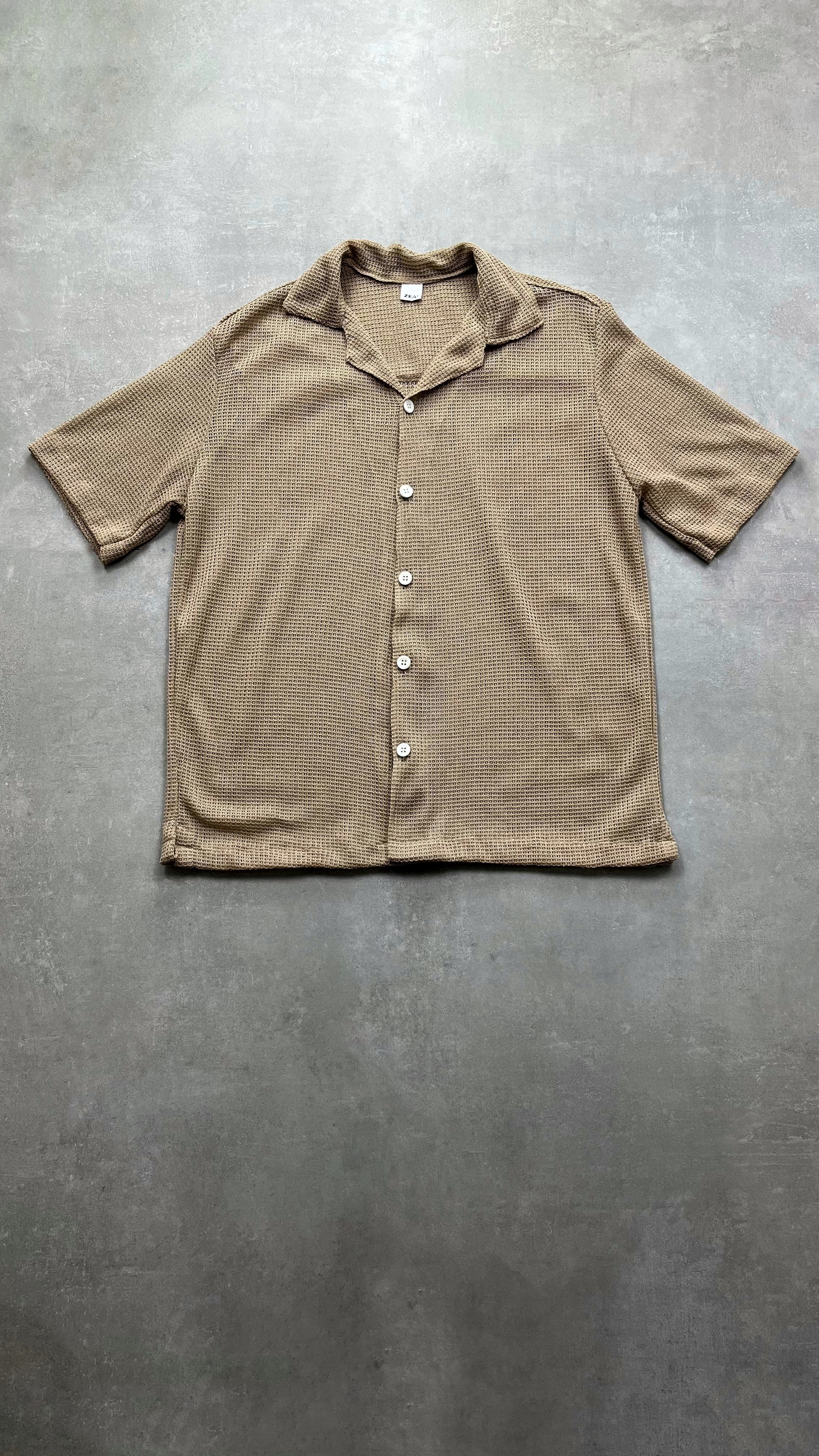 Camisa Wafle Zeal