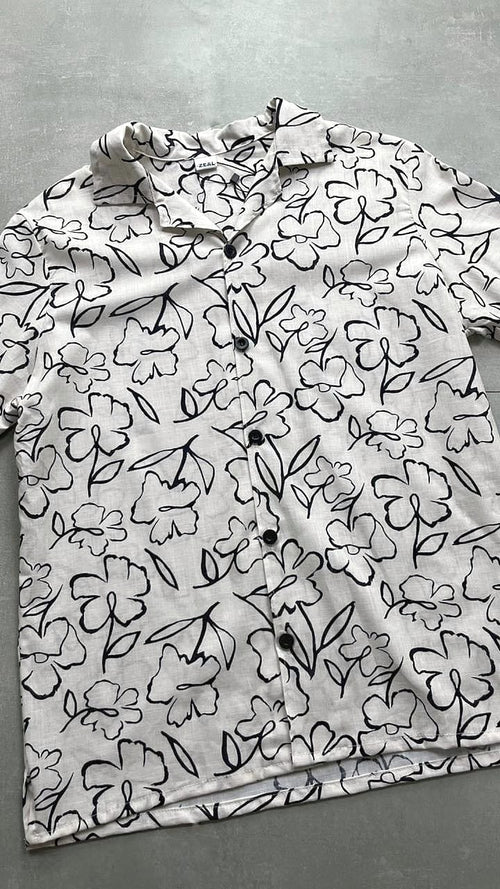 Camisa Flowers Zeal