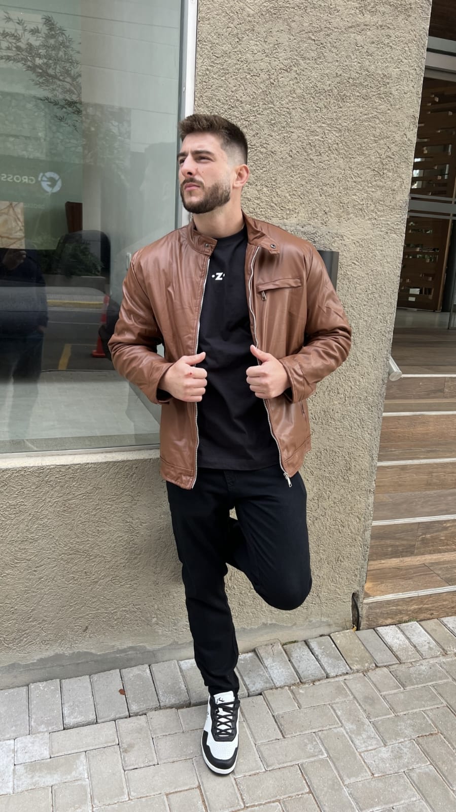 Campera Leather Zeal