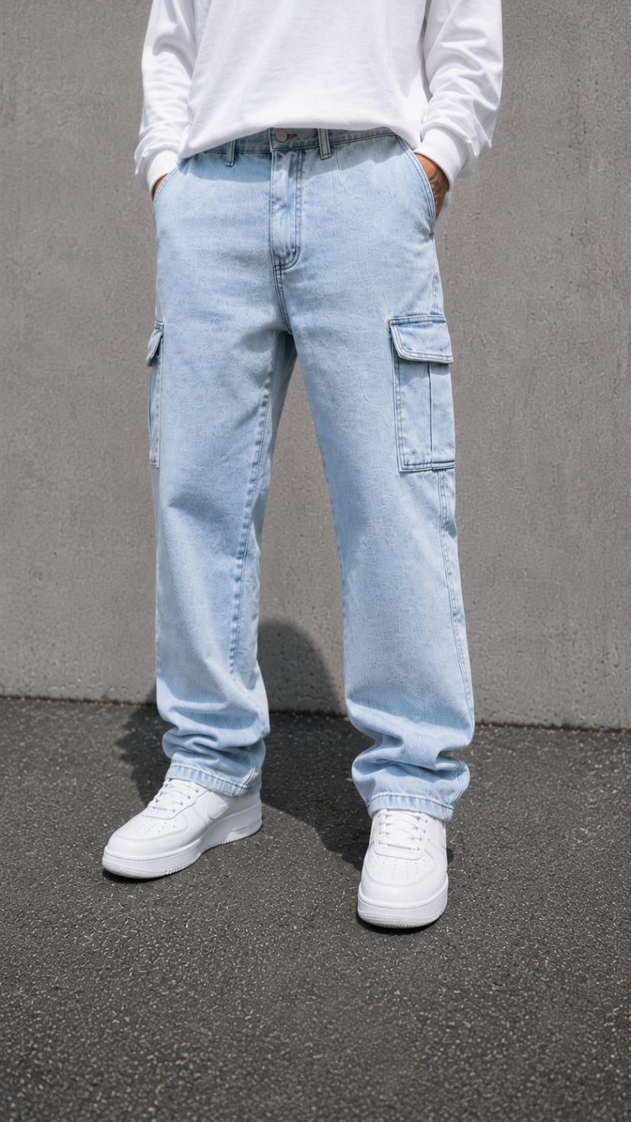 Jean Cargo Washed Zeal