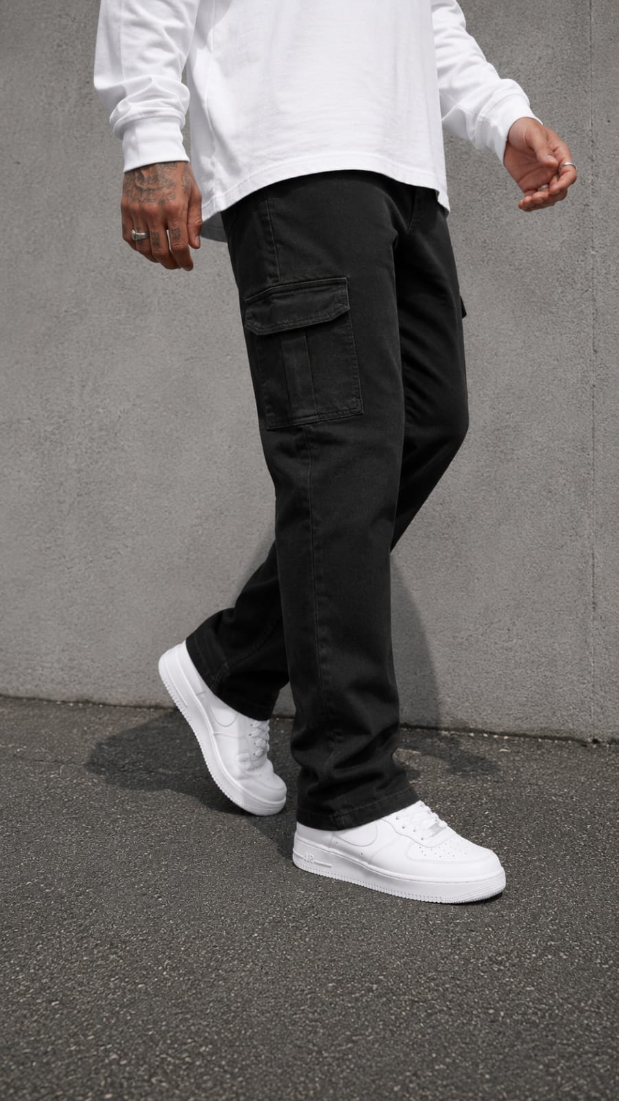 Jean Cargo Washed Zeal