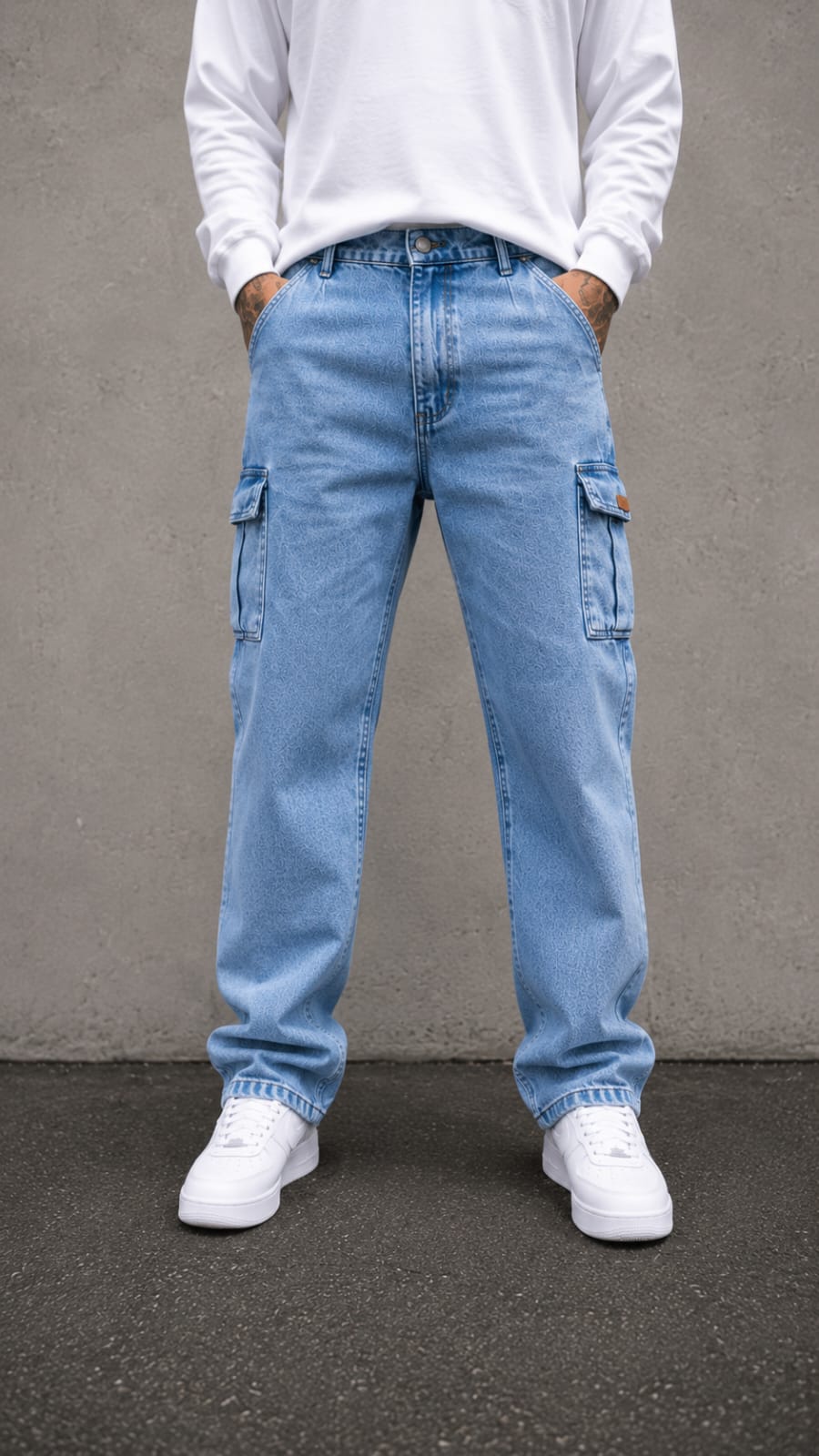 Jean Cargo Washed Zeal